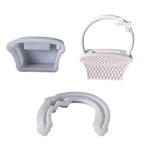 Wiederverwendbares Handwerksform Flexibler Silikonblüten Pflanzer Für Harzkunstwand Decors Tisch Herzstück Silikonblütenkorb Form von OAJABBGE