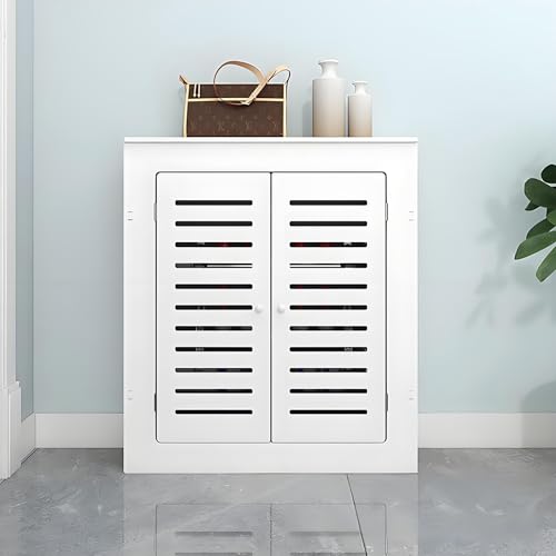 OAKVYNE Einfache Heizkörperabdeckung Im Modernen Stil, Heizungsverkleidung, Heizkörperabdeckung Aus Holz, Schrank-Heizkörper Abdeckung, Aufbewahrungs-Organizer-Schrank(50 * 80 * 20cm) von OAKVYNE