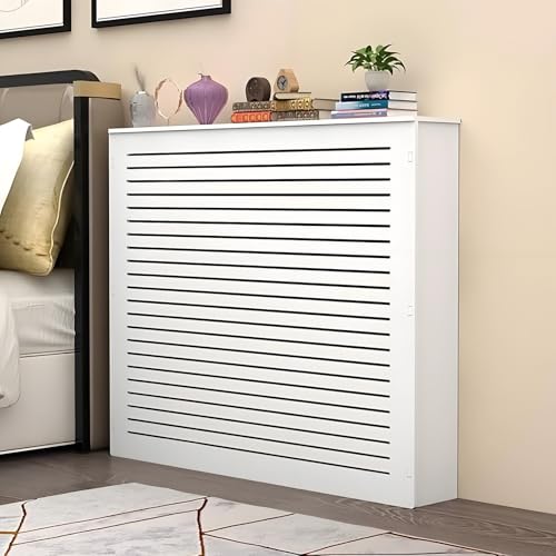 OAKVYNE Heizkörperabdeckung, Heizkörperverkleidung Holz, Heizkörperabdeckung Für Zuhause, Dekorative Wohnzimmer Heizung Zum Verstecken Überfüllter Rohre.(40 * 70 * 20cm) von OAKVYNE