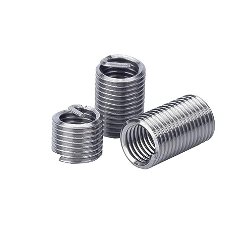 2–10 Stück M6–M16 Edelstahl-Drahtgewindeeinsatz, Reparaturbuchsensatz for Spiralschraubenhülsen(M12x1.25x2D(5Pcs)) von OAOAO