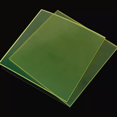 2 Stück anpassbare Polyurethan-Platten 200 x 200/250 x 250/300 x 300 mm, 1–10 mm Dicke(300x300x8mm) von OAOAO