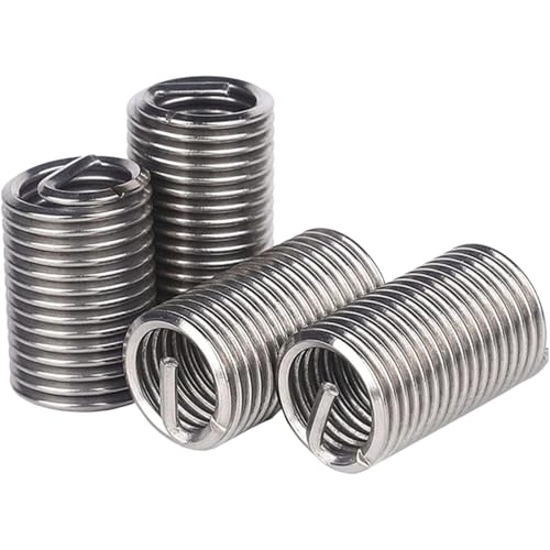 20-teiliges M10-Drahtgewindeeinsatz-Kit aus Edelstahl, Reparatursatz for Schraubhülsenbuchsen for M10 x 1,0, M10 x 1,25, M10 x 3,0(M10x1.25x1D) von OAOAO
