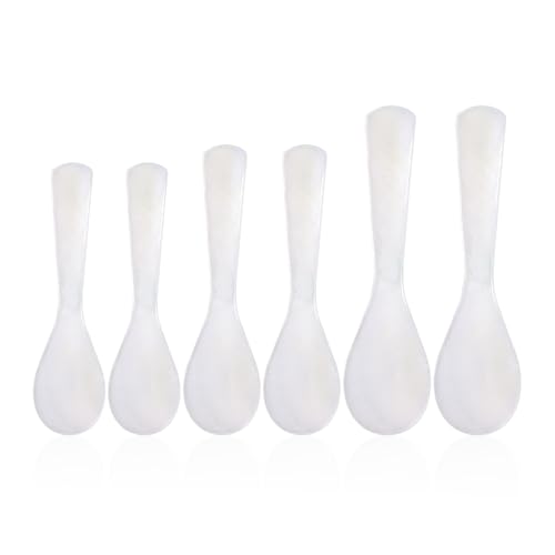 OAOSDH 6 Teile Muschellöffel, Kreative Multifunktionslöffel, Wiederverwendbar, Praktische Kaviarlöffel Im Freien, Küchengeschirr. OAOSDH 6 Teile Muschellöffel, Kreative Multifunktionslöffel, Wiederverwendbar, Praktische Kaviarlöffel Im Freien, Küchengeschirr. von OAOSDH