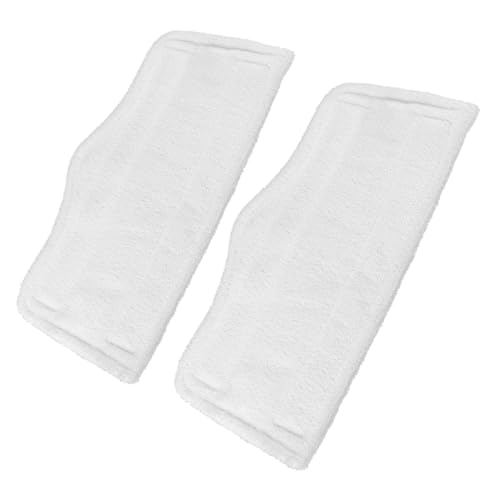 OATIPHO 1 Satz Dampfmopp Pads Für Bodenwischer Wiederverwendbare Mikrofaser Pads Waschbar Zur Effektiven Von Hartböden Zu Installieren Kompatibel Mit Dampfreinigern 2 Stück von OATIPHO