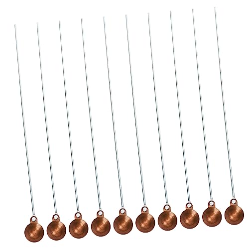 OATIPHO 10stücke Verbrennungslöffel Aus Eisen Und Kupfer Chemisch Beständiger Brennlöffel Für Experimente Und Robust Und Langlebig von OATIPHO