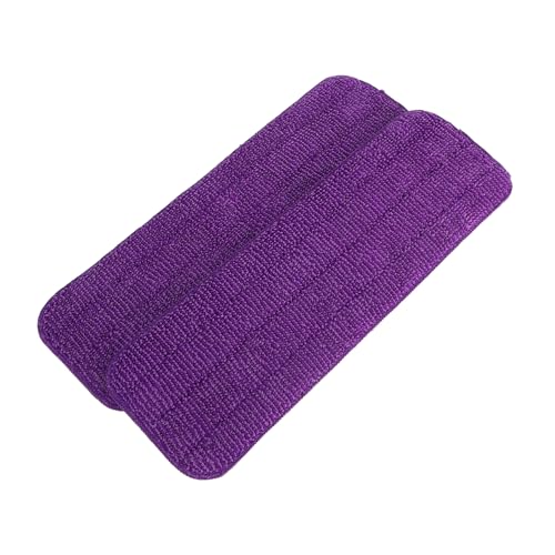 OATIPHO 2 Stücke Ersatz Wischmopp Pads Mikrofaser Hochsaugfähig Wiederverwendbar Flachmopp Reinigungspads Für Bodentypen Einfach Austauschbar Nachhaltig Effizient Für Haushalt Büro von OATIPHO