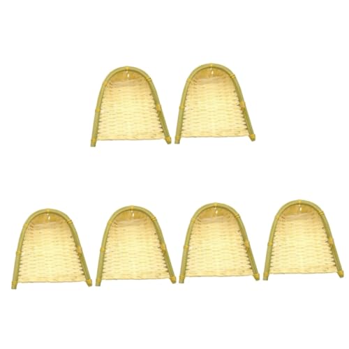 OATIPHO 3 Sätze Mini Kehrschaufel Aus Woven Dustpan Handwerkskunst Für Fotografie Requisiten Und Wanddekoration Rustikale Wohnaccessoires 2 Stücke * 3 OATIPHO 3 Sätze Mini Kehrschaufel Aus Woven Dustpan Handwerkskunst Für Fotografie Requisiten Und Wanddekoration Rustikale Wohnaccessoires 2 Stücke * 3 von OATIPHO