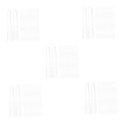 OATIPHO 300 Stck. Teiliges Transparente Silikon Pinzetten Schutzkappen Flexible Schutztüllen für Wimpernverlängerungspinzette Passend Leicht zu Reinigen und Reisefreundlich von OATIPHO