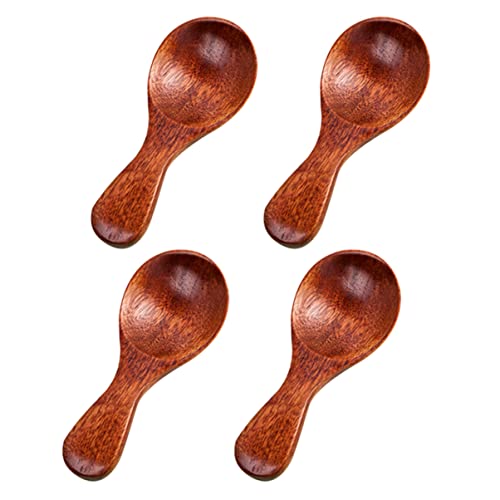 OATIPHO 4 Stück Mini Holzlöffel für Teilig aus Hochwertigem Nussbaum Rühren Servieren von Eis Suppe und Reis Vielseitig Einsetzbar Verarbeitet und Langlebig OATIPHO 4 Stück Mini Holzlöffel für Teilig aus Hochwertigem Nussbaum Rühren Servieren von Eis Suppe und Reis Vielseitig Einsetzbar Verarbeitet und Langlebig von OATIPHO