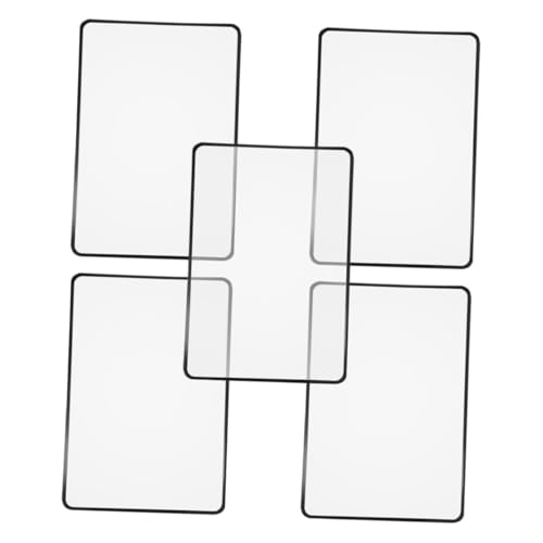 OATIPHO 5 Stück PVC Leselupe Großflächig zum Lesen Ultradünne Leichte Buchlupe als Praktisches Lesezeichen Robuste Transparente Lesehilfe für Senioren und Unterwegs OATIPHO 5 Stück PVC Leselupe Großflächig zum Lesen Ultradünne Leichte Buchlupe als Praktisches Lesezeichen Robuste Transparente Lesehilfe für Senioren und Unterwegs von OATIPHO