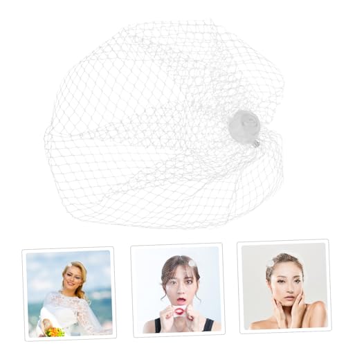 OATIPHO 5 Stück Teiliges Braut Vintage Schleier mit Floraler Haarklammer Retro Blumendekor Eleganter Hochzeitsschmuck für Braut und Cocktail Klassisch Romantisches Kopfschmuck Accessoire von OATIPHO