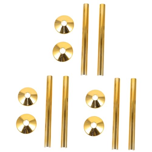 OATIPHO 6sätze Goldene Rohrabdeckungen Für Heizkörper Dekorative Sleeves Mit Abdeckung Einsetzbar Für Eleganten Wohnraum von OATIPHO