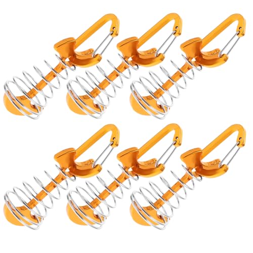 OATIPHO 6 Sets Zeltheringe in Fischgrätenform, Leichte Erdnägel aus Aluminiumlegierung für Camping-aktivitäten im Freien von OATIPHO