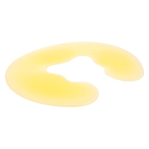 OATIPHO Silikon Gesichtskissen U Form Massagekissen für Spa Salon Massagebett Entspannend Ergonomisch Großes Ausschnitts Design Komfortables Spa Zubehör für Nacken und Augen von OATIPHO
