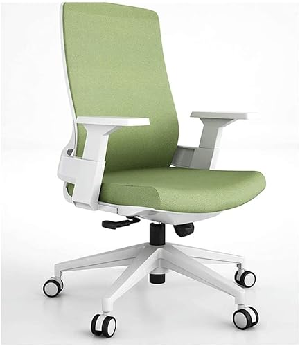 Drehbarer Bürostuhl, Gaming-Stuhl, Bürostuhl, Heimcomputerstuhl, Netzstuhl, Chefstuhl, Drehstuhl mit Armlehne und abnehmbar, maximale Belastung 200 kg (Farbe: schwarz), leise von OATTIS