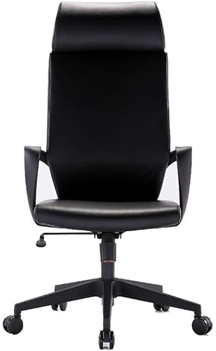 Drehbarer Bürostuhl, kreativ, bequem, ergonomisch, Computerstuhl mit Armlehne, atmungsaktiver PU-Leder-Schreibtischstuhl, geräuschlos von OATTIS