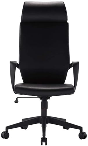 Drehbarer einfacher ergonomischer Bürostuhl, kompakter Drehstuhl, für Studenten, Lernschreibtisch, bequem, kreativ, verstellbar, drehbar, Computerstuhl, geräuschlos von OATTIS