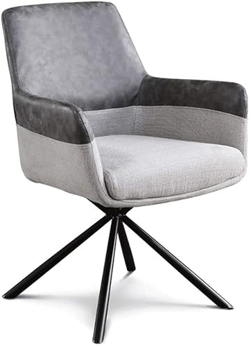 Drehbarer ergonomischer Bürostuhl, bequemes Stoffsofa, kreativer Freizeit-Schreibtischstuhl, Flanell, Computerstuhl, leise von OATTIS