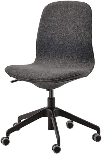 Drehbarer europäischer Bürostuhl, bequemer, moderner kleiner Drehstuhl, einfache Installation, Computerstuhl, ergonomisches Design, leise von OATTIS