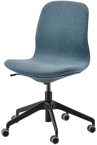 Drehbarer europäischer Bürostuhl, moderner drehbarer einfacher Schreibtischstuhl, ergonomisches Design, einfache Installation, bequemer Computerstuhl, leise von OATTIS