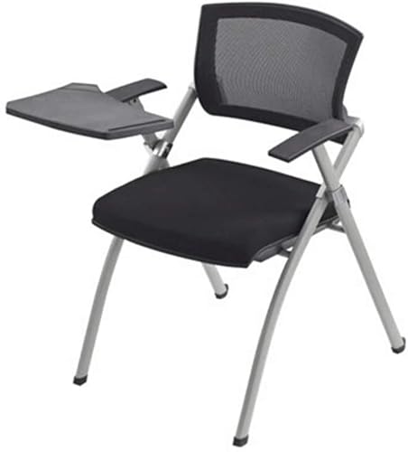 Drehbarer mobiler Bürostuhl mit Schreibtafel, klappbarer Konferenzstuhl mit dreidimensionalem Sitzkissen, bequemer Schreibtischstuhl, geräuschlos Drehbarer mobiler Bürostuhl mit Schreibtafel, klappbarer Konferenzstuhl mit dreidimensionalem Sitzkissen, bequemer Schreibtischstuhl, geräuschlos von OATTIS