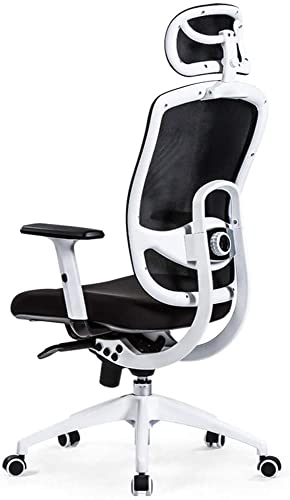 Drehbarer moderner einfacher Bürostuhl, hochfester L-förmiger Rahmen, Schreibtischstuhl, komfortabel, ergonomisch, verstellbare Funktion, Computerstuhl, geräuschlos von OATTIS