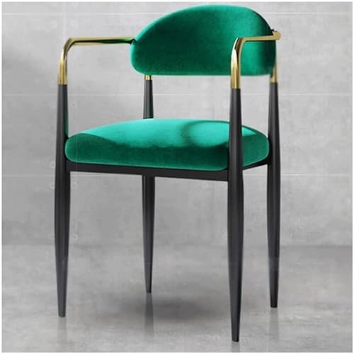 OATTIS Drehbarer Luxus moderner Esszimmerstuhl, ergonomischer Freizeit-Bürostuhl für zu Hause, einfache und kreative bequeme Armlehnen-Schreibtischstuhl Leise OATTIS Drehbarer Luxus moderner Esszimmerstuhl, ergonomischer Freizeit-Bürostuhl für zu Hause, einfache und kreative bequeme Armlehnen-Schreibtischstuhl Leise von OATTIS