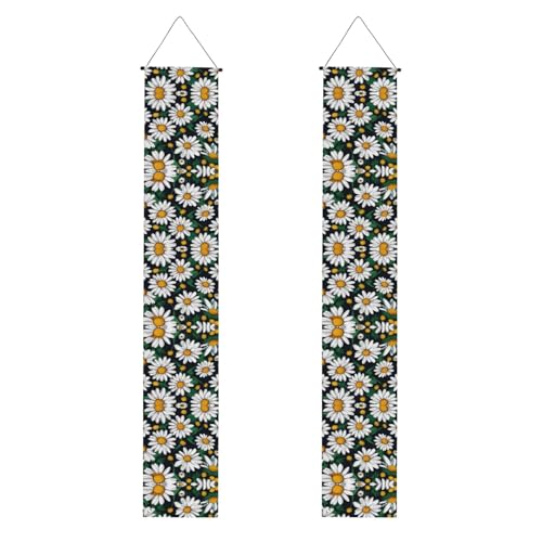 Blumen-Gänseblümchen-Druck, mehrere Anlässe, zum Aufhängen überall, Banner, Dekoration, Feiern, Partyzubehör von OAZCVBNN