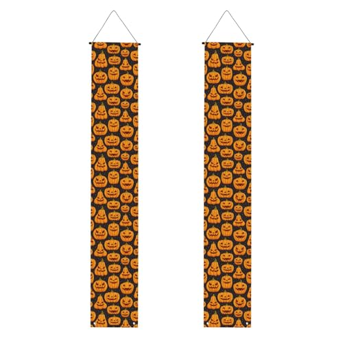 Halloween-Kürbis-Muster, bedruckt, mehrere Anlässe, zum Aufhängen, Banner, Dekoration, Feiern, Partyzubehör Halloween-Kürbis-Muster, bedruckt, mehrere Anlässe, zum Aufhängen, Banner, Dekoration, Feiern, Partyzubehör von OAZCVBNN