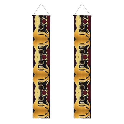 Hinweis Gitarrendruck für mehrere Anlässe, zum Aufhängen überall, Banner, Dekoration, Feiern, Abschlussfeier, Partyzubehör Hinweis Gitarrendruck für mehrere Anlässe, zum Aufhängen überall, Banner, Dekoration, Feiern, Abschlussfeier, Partyzubehör von OAZCVBNN
