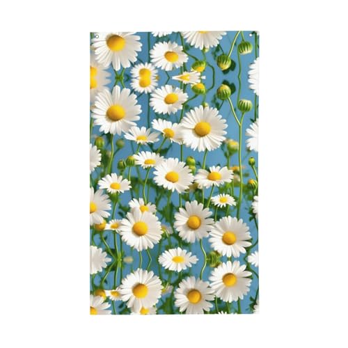 Weiße kleine Blumen Druck Outdoor dekorative Flagge Display alle Jahreszeiten einseitiges Muster Hof Veranda Terrasse Weiße kleine Blumen Druck Outdoor dekorative Flagge Display alle Jahreszeiten einseitiges Muster Hof Veranda Terrasse von OAZCVBNN