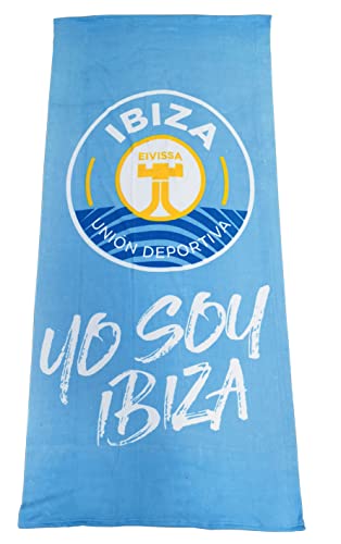 OB MAESTROS JOYEROS U.D. Ibiza Celeste Handtuch, 180 x 90 cm, Erwachsene, Unisex, 180 x 90 cm von OB MAESTROS JOYEROS