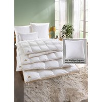 Bettwarenprogramm Schwarzwald mit goldener Satin-Biese von OBB