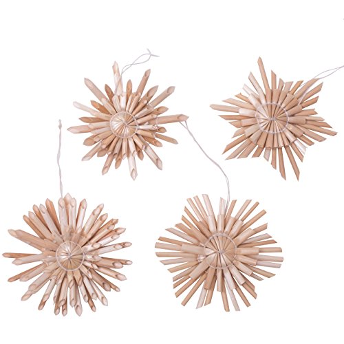 23 Strohsterne als Christbaumschmuck, Weihnachtsbaumanhänger 23 Strohsterne als Christbaumschmuck, Weihnachtsbaumanhänger von OBC-Kunsthandwerk