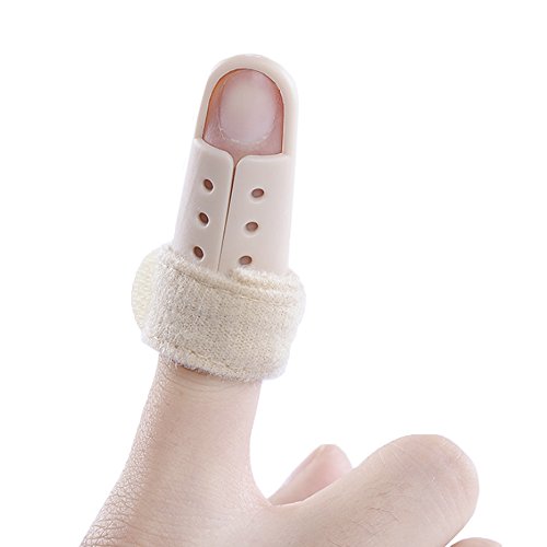 OBER Fingerschiene Unterstützen Für gebrochenen Finger Fingerschutz bei Frakturen (XL: Fingergelenke Umfang 2.16 "- 2.36") von OBER
