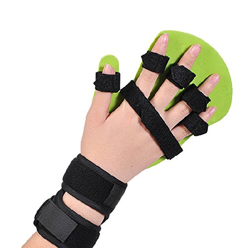 OBER Handgelenk Hand-Orthese Finger Unterstützung Finger Erweiterung Tafel Schiene (Größe L: Handlänge 6.7 "- 7.6", Rechte Hand) von OBER