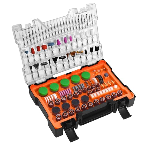 OBEST 500 Pcs Multifunktionswerkzeug Zubehör Set Drehwerkzeug,Rotationswerkzeug-Zubehörset mit Tragetasche zum Schneiden,Polieren,Schleifen,Bohren und Gravieren,Heimwerken und Basteln OBEST 500 Pcs Multifunktionswerkzeug Zubehör Set Drehwerkzeug,Rotationswerkzeug-Zubehörset mit Tragetasche zum Schneiden,Polieren,Schleifen,Bohren und Gravieren,Heimwerken und Basteln von OBEST