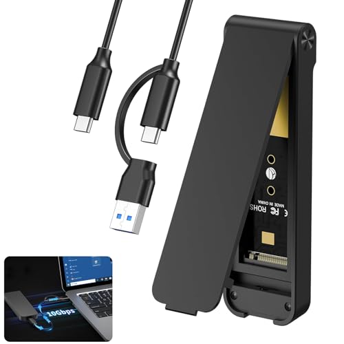 OBEST M2 Solid State Drive Box Externer NVMe auf USB Desktop Laptop,10Gbps M2 SSD Gehäuse Mobile Reader,Sandwich-Design,Unterstützung von UASP und Trim OBEST M2 Solid State Drive Box Externer NVMe auf USB Desktop Laptop,10Gbps M2 SSD Gehäuse Mobile Reader,Sandwich-Design,Unterstützung von UASP und Trim von OBEST