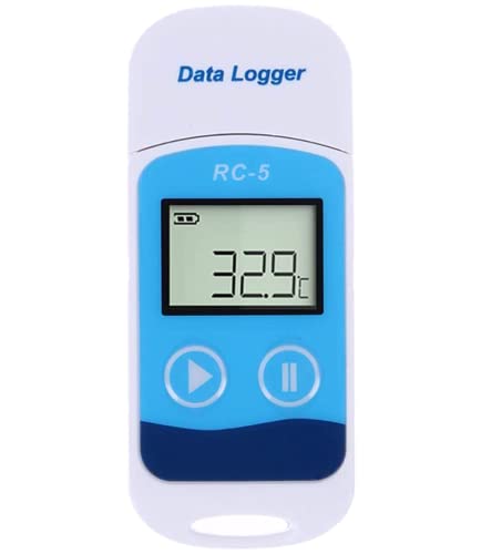 OBEST USB Temperatur Datenlogger RC-5 Mini Temp Rekorder Interner Sensor PDF&CSV-Berichte Hohe Genauigkeit Temperatur Data Logger 32000 Punkte Record Wasserdicht nach IP67 OBEST USB Temperatur Datenlogger RC-5 Mini Temp Rekorder Interner Sensor PDF&CSV-Berichte Hohe Genauigkeit Temperatur Data Logger 32000 Punkte Record Wasserdicht nach IP67 von OBEST
