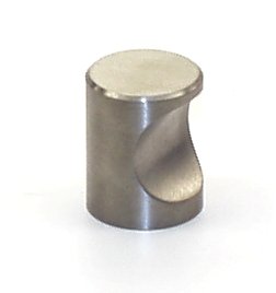 Möbelknopf, Türknopf Edelstahl matt 15 mm von OBF-Online-Discount