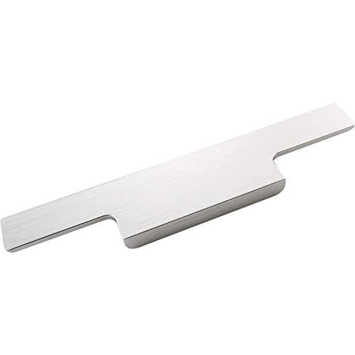 OBF AL 1802 0180 Edelstahl Effekt Grimme Griffleiste Akina Schubladengriff 180mm Möbelgriff Aluminium, Länge 180 mm von OBF