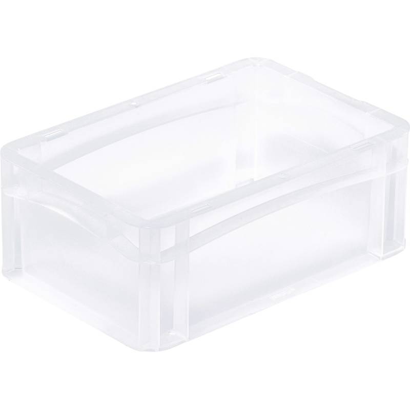 Eurobox-System Box Vollwand 30 x 20 x 12 cm Transparent von Eurobox-System