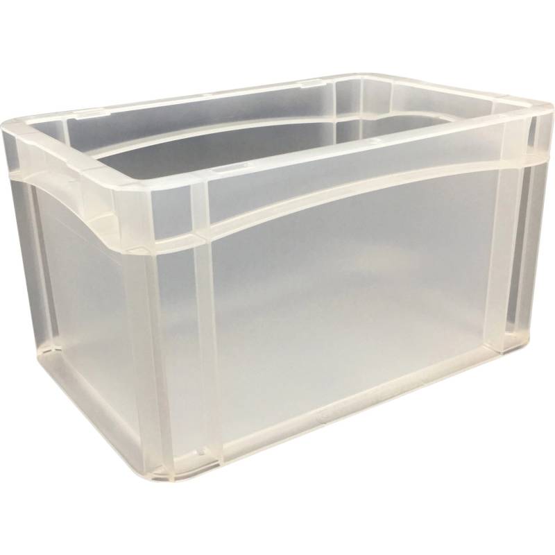 Eurobox-System Box Vollwand 30 x 20 x 17 cm Transparent von Eurobox-System