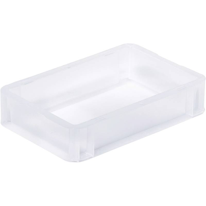 Eurobox-System Box Vollwand 30 x 20 x 7 cm Transparent von Eurobox-System