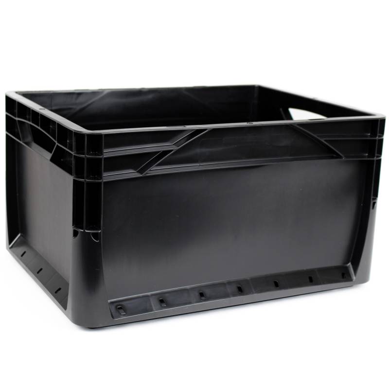 Eurobox-System Box Vollwand 40 x 30 x 22 cm Schwarz von Eurobox-System