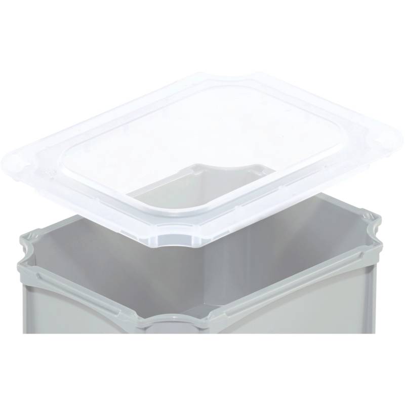 Eurobox-System Einsatzkasten 1/8 gekr. für Box 60 x 40 cm Transparent von Eurobox-System