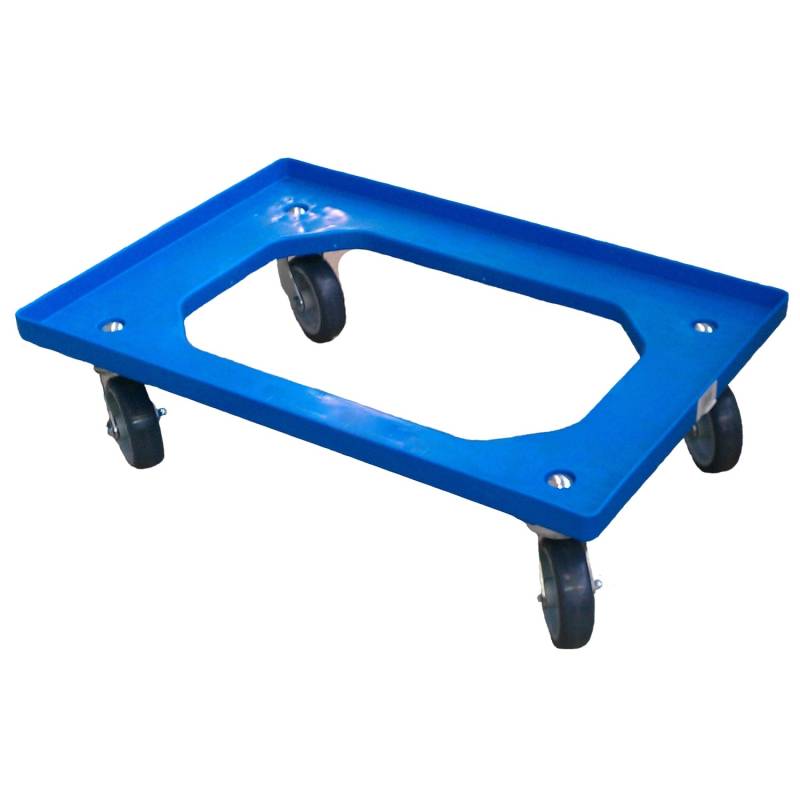 Eurobox-System Rollwagen 60 x 40 cm Blau von Eurobox-System