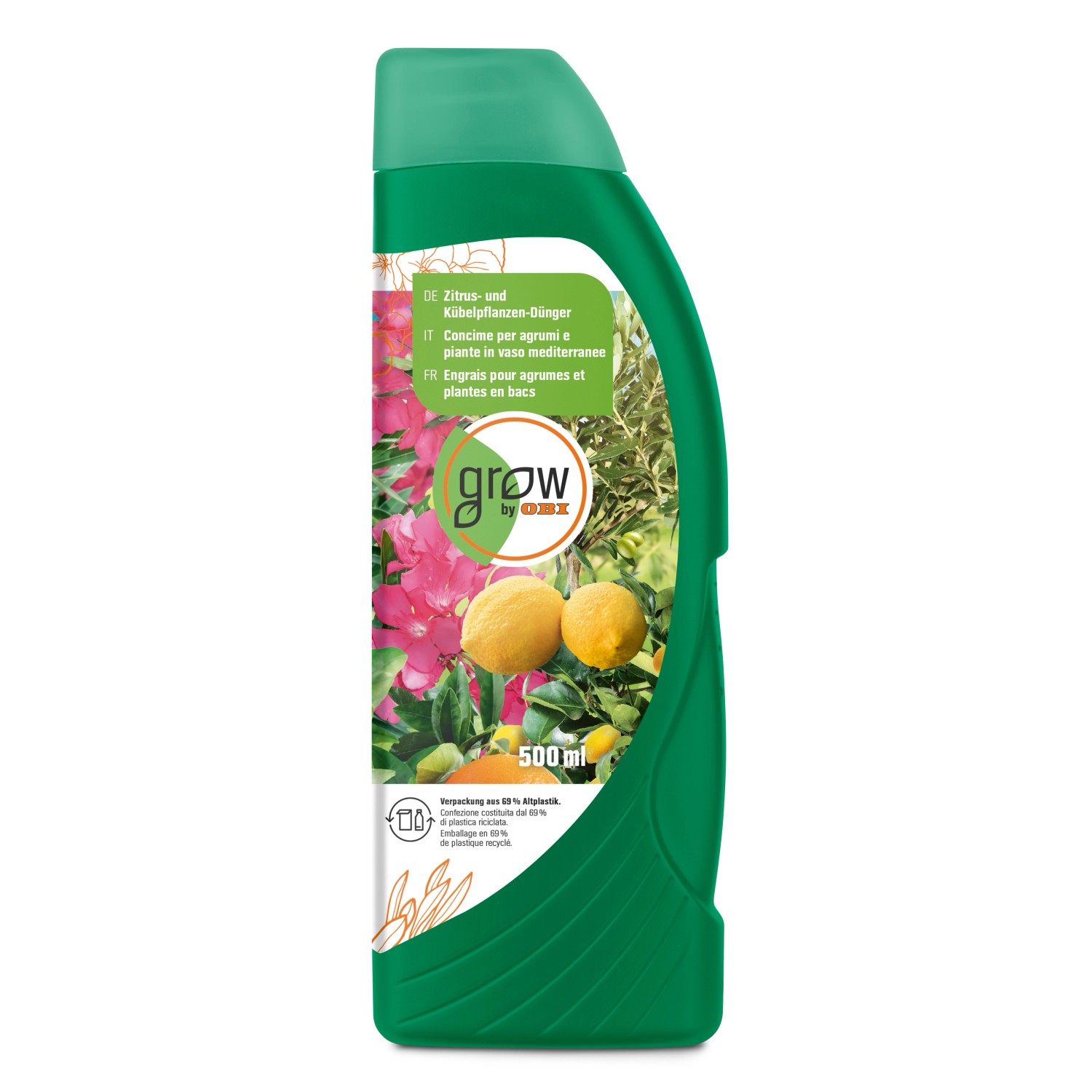 OBI Zitrus- und Kübelpflanzen-Dünger 500 ml von GROW by OBI