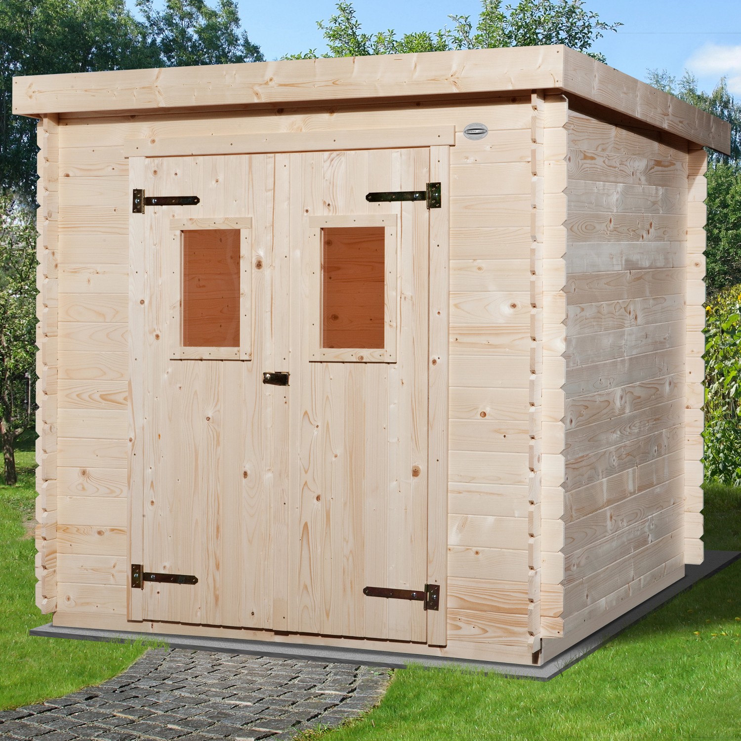 OBI Holz-Gartenhaus Cortina A 200 cm x 150 cm von OBI Outdoor Living