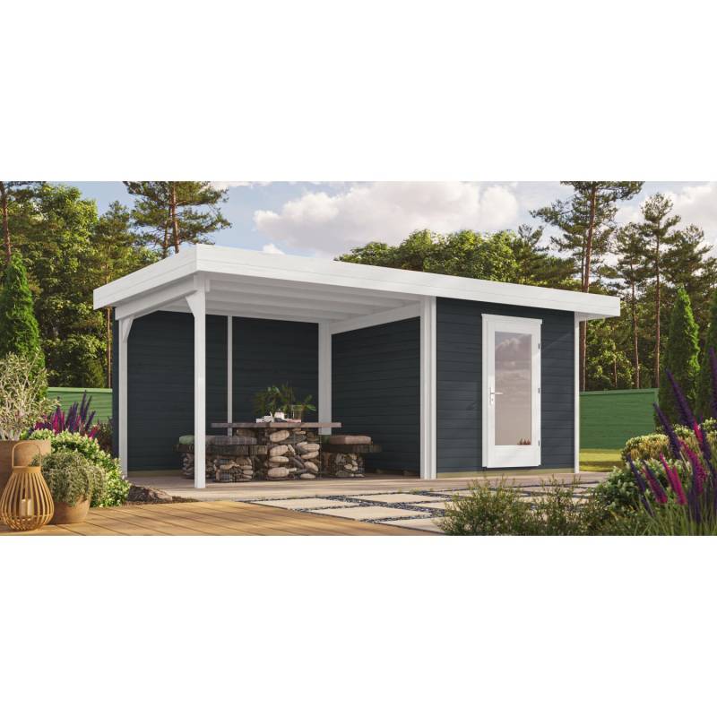 OBI Outdoor Living Holz-Gartenhaus Florenz Flachdach Lasiert 530 cm x 314 cm von OBI Outdoor Living